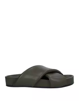 Сандалии Jil Sander, зеленый