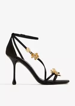 Сандалии Jimmy Choo Zea 95, черный