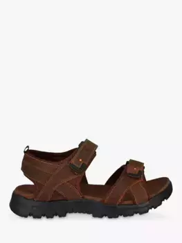 Сандалии Josef Seibel Bart 03 Leather Strappy Footbed, кэмел