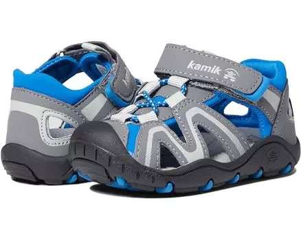 Сандалии Kamik Kick, цвет Charcoal/Blue