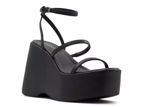 Сандалии Kasie на танкетке Aldo, черный