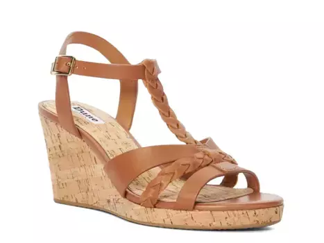 Сандалии Koali Wedge Dune London, Cognac