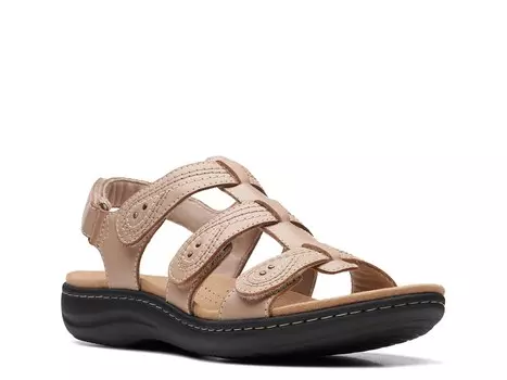 Сандалии кожаные Clarks Laurieann, песочный