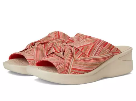 Сандалии LifeStride Smile 3 Slides, цвет Coral Stripe Stretch Fabric