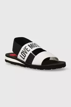Сандалии Love Moschino, белый