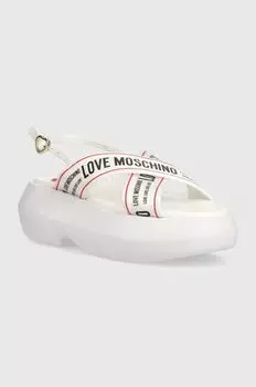 Сандалии Love Moschino, белый