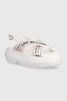 Сандалии Love Moschino, белый