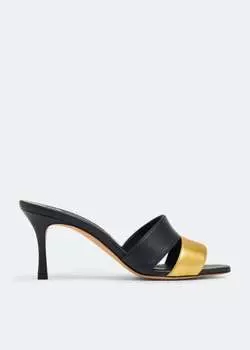 Сандалии Manolo Blahnik Iacopobi, синий