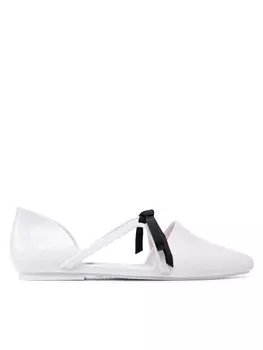 Сандалии Melissa Pointy Stripe Jason, белый