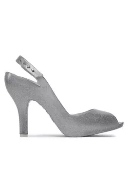 Сандалии Melissa, серебряный