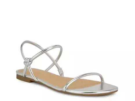 Сандалии Menson Nine West, Silver Metallic