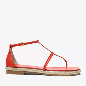 Сандалии Michael Kors Annabeth Leather, коралловый