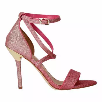 Сандалии Michael Kors Astrid Glitter Fuchsia Heeled, розовый