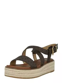 Сандалии MICHAEL Michael Kors, цвет Brown/Dark brown