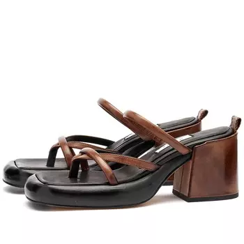 Сандалии MIISTA Delphine Strappy Mule Sandal