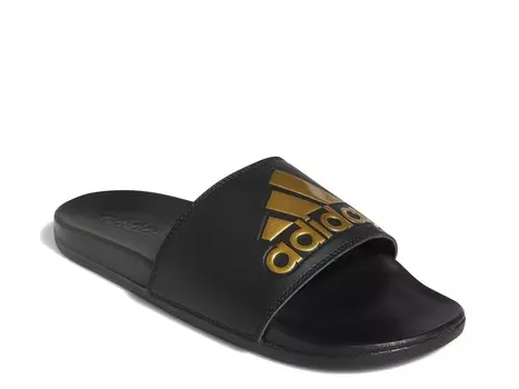 Сандалии мужские Adidas Adilette Comfort без шнуровки, черный