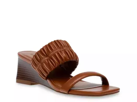 Сандалии на платформе Galle Anne Klein, Cognac