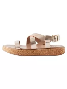Сандалии на платформе Next Sandals Forever Comfort, серебряный
