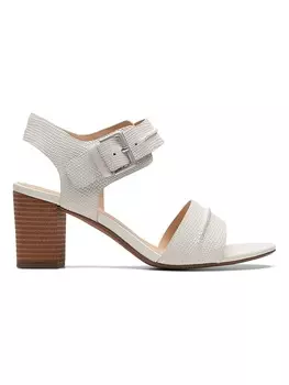 Сандалии на плоской подошве Clarks, белый
