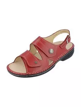 Сандалии на плоской подошве Finn Comfort, красный