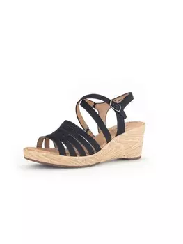 Сандалии на плоской подошве Gabor Fashion, черный
