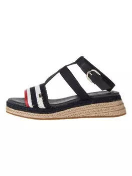 Сандалии на плоской подошве Tommy Hilfiger, темно-синий