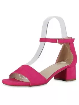 Сандалии на плоской подошве VAN HILL Klassische Sandaletten Allison, цвет fuchsia velours