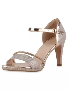 Сандалии на плоской подошве VAN HILL Riemchensandaletten Bridget, цвет Rose Gold