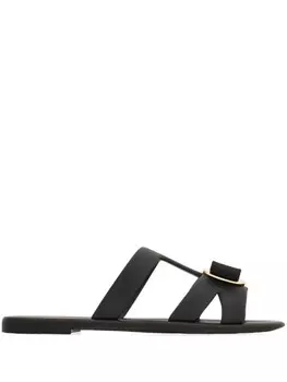 Сандалии New Vara Ferragamo, черный
