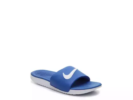 Сандалии Nike Kawa Slide - детские, синие
