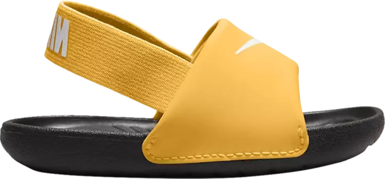 Сандалии Nike Kawa Slide TD 'Laser Orange Black', оранжевый