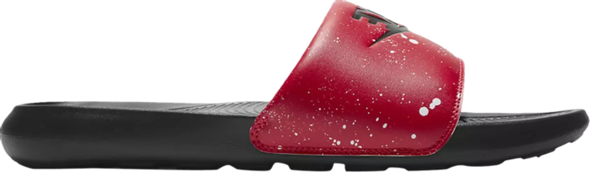 Сандалии Nike Victori One Printed Slide 'Paint Splatter - University Red', красный
