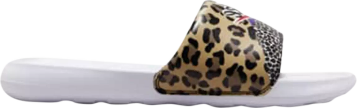 Сандалии Nike Wmns Victori One Printed Slide 'Beach Of The Bleachers', белый