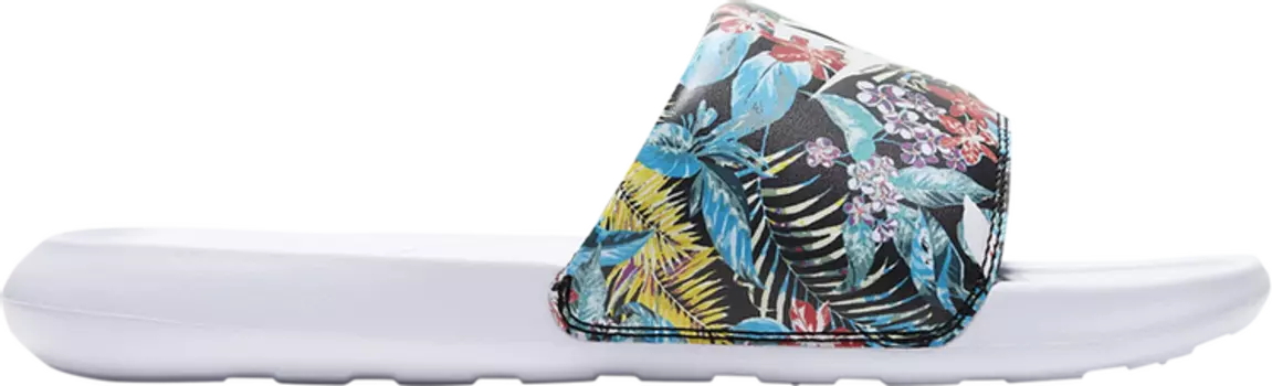 Сандалии Nike Wmns Victori One Printed Slide 'Floral - White', белый