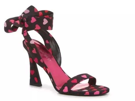 Сандалии Nine West Kobs, черные/розовые