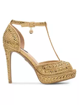 Сандалии Nine West, золотой