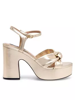 Сандалии Nine West, золотой