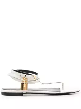 Сандалии Padlock TOM FORD, белый