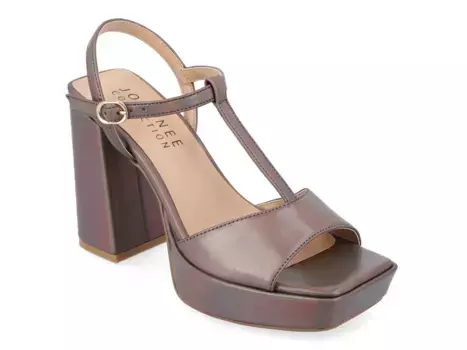 Сандалии Parson Sandal Journee Collection, фиолетовый