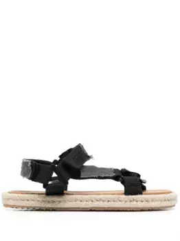 Сандалии Patchwork MAISON MARGIELA, черный