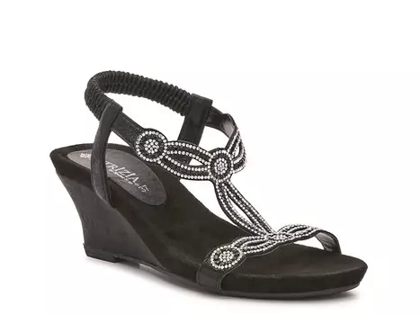 Сандалии Patrizia by Spring Step блестящие, черный