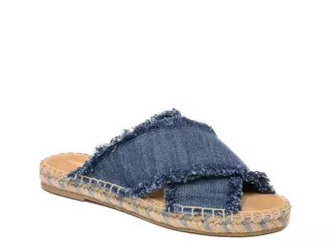Сандалии Pepper Espadrille Sandal Minnetonka, синий