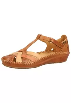 Сандалии PIKOLINOS, цвет Cognac/Light brown
