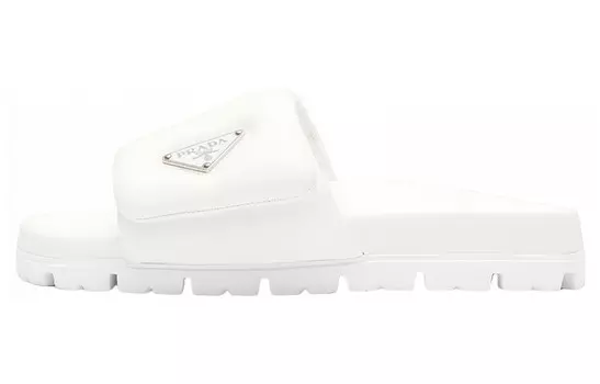 Сандалии Prada Nappa Leather, белый