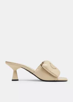 Сандалии Prada Soft Padded Nappa, бежевый