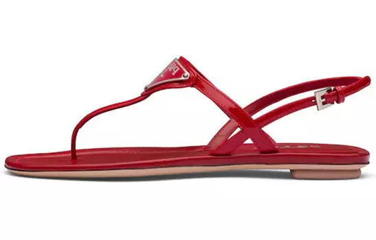 Сандалии Prada женские, красный