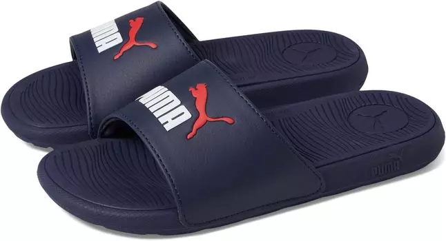 Сандалии Puma Cool Cat, цвет Puma Navy/Puma White/For All Time Red