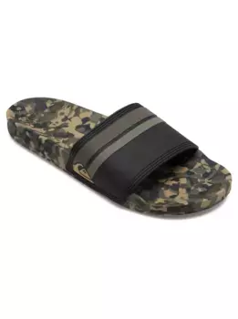 Сандалии Quiksilver "Rivi Slide", зеленый