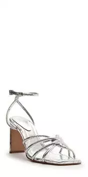 Сандалии Rachel Leather Silver SCHUTZ