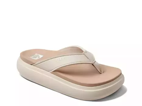 Сандалии Reef Cushion Bondi Platform, бежевого цвета